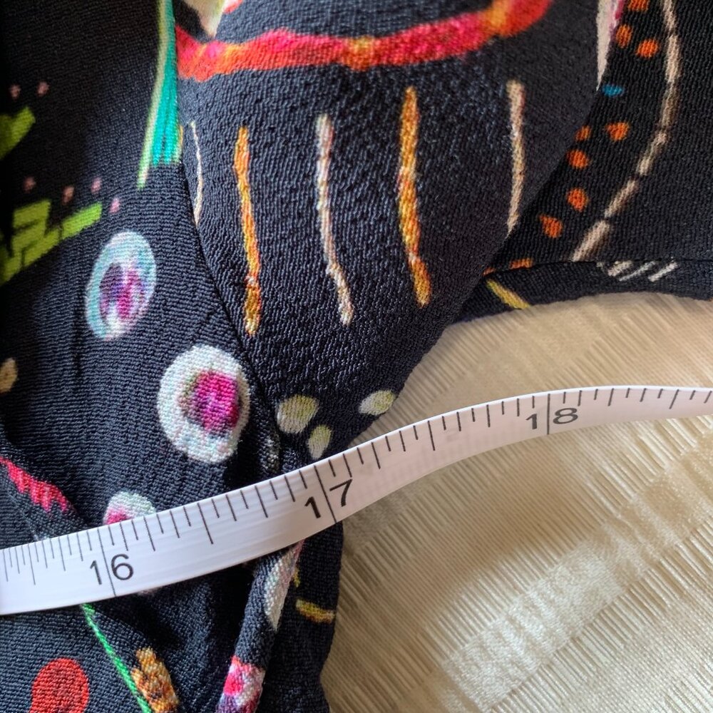 FARM Rio Black Multi-Color Mini Dress - Picture 10 of 10